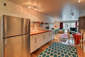 Central Anchorage Condo, Walk to Town and Coast!